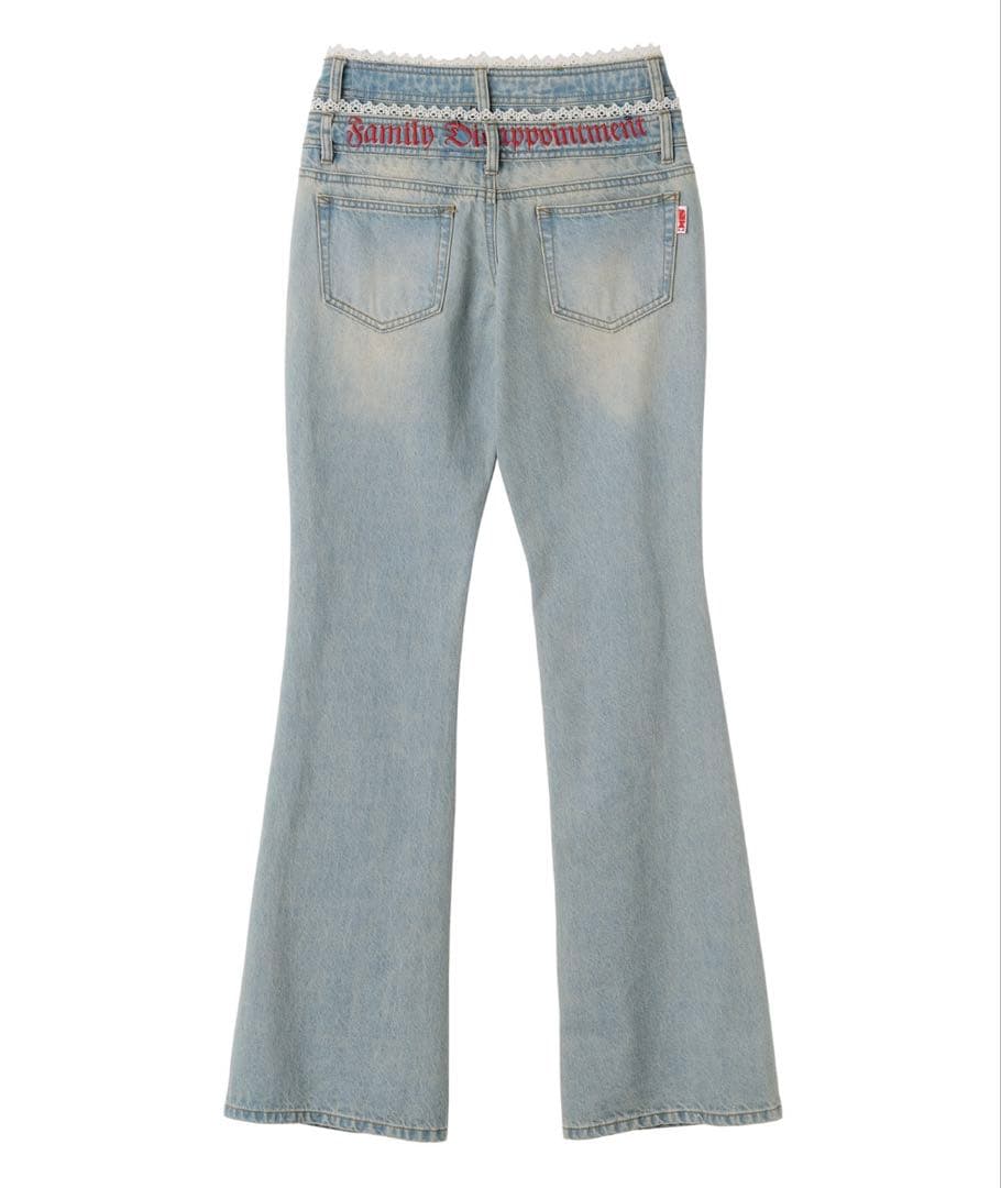 パンツ Double Waist Boots Cut Denim