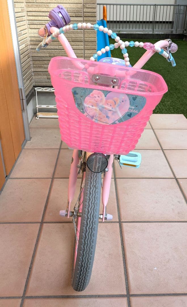 アイデス プリンセス ゆめラブ 16インチ 子供用 自転車 補助輪付き