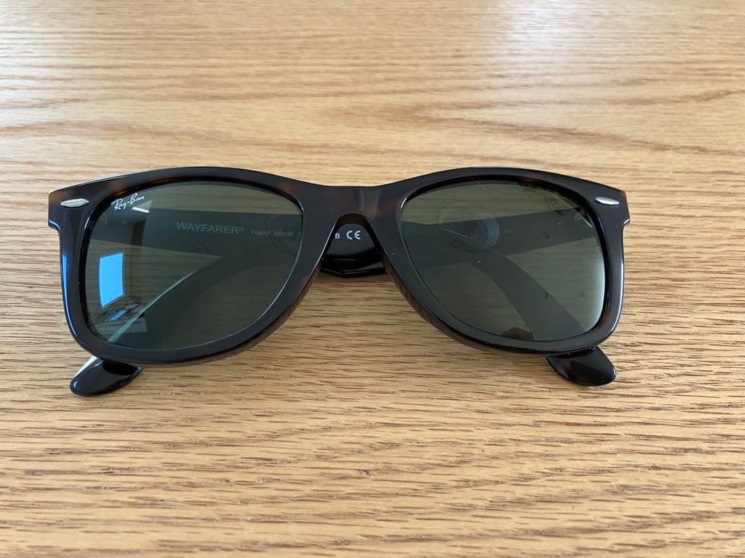 【美品】Ray Ban レイバン　サングラス　男女兼用モデル　べっ甲カラー
