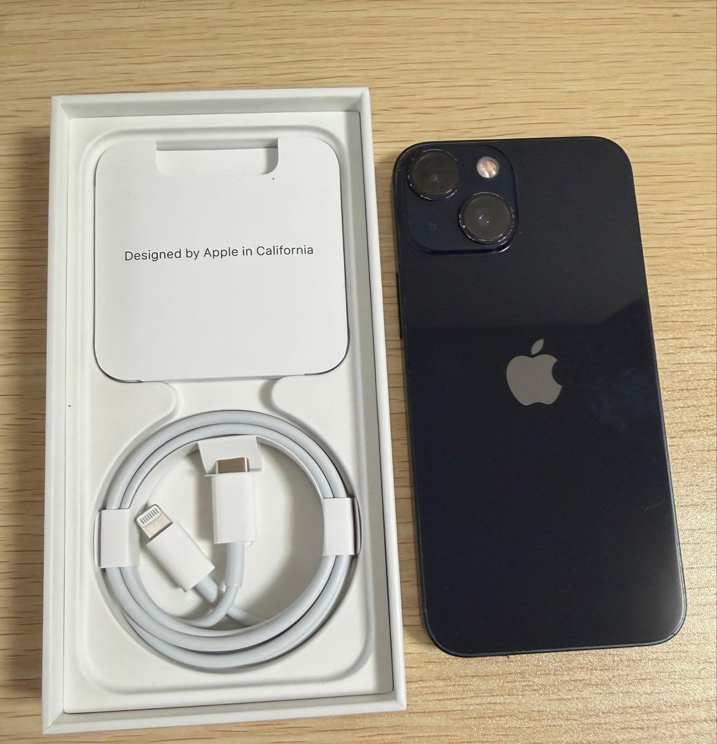 【中古】iPhone13mini 128GB ミッドナイト　おまけ付き