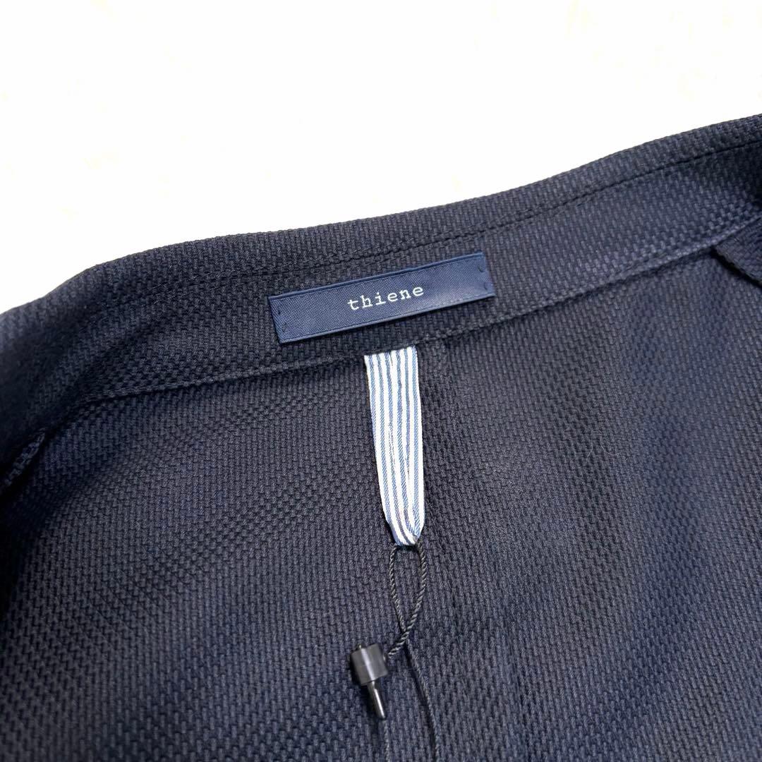 【未使用】アントニオラヴェルダ テーラード ダブル シェルボタン ネイビー S