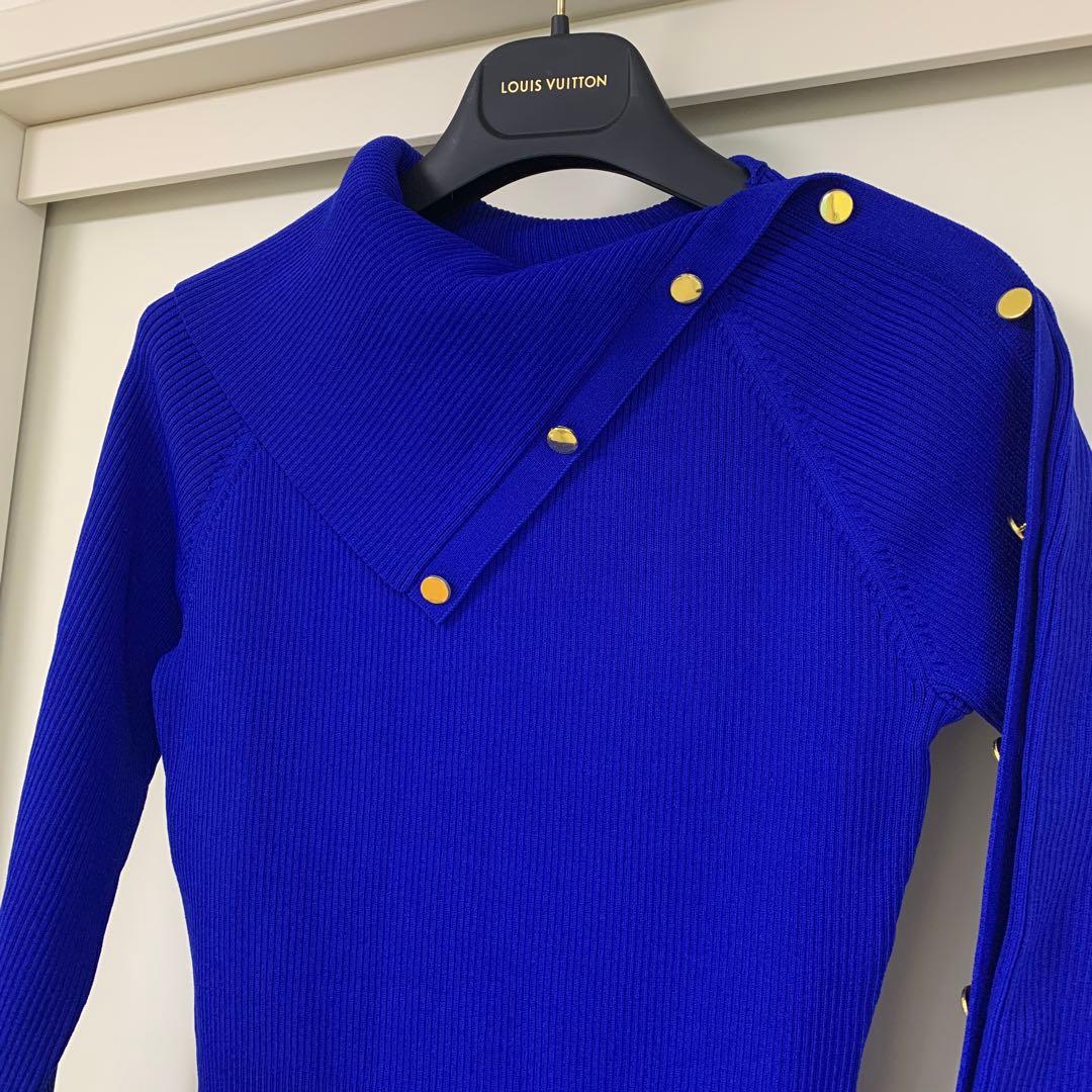 未使用品　カレンミレン　Karen Millen リブ ニット ワンピース