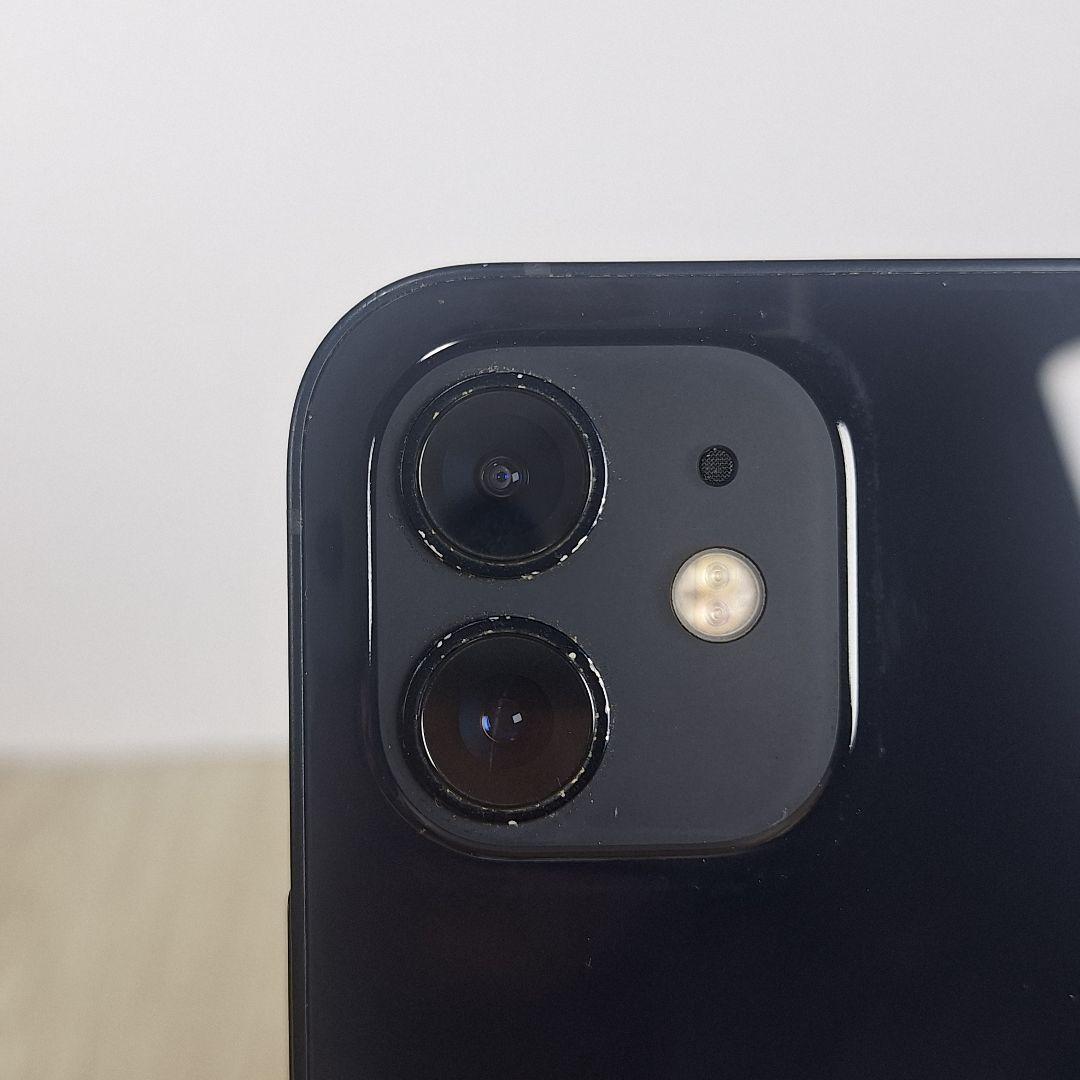 iPhone 12 256GB ブラック SIMフリー バッテリー新品 大容量