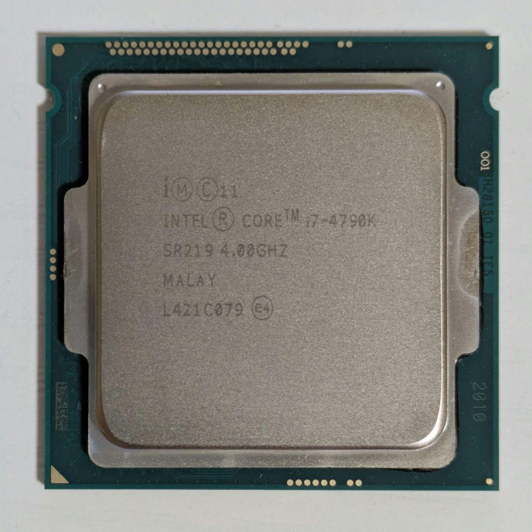 p*v様 CPU Core i7-4790K 2点セット 動作確認済み