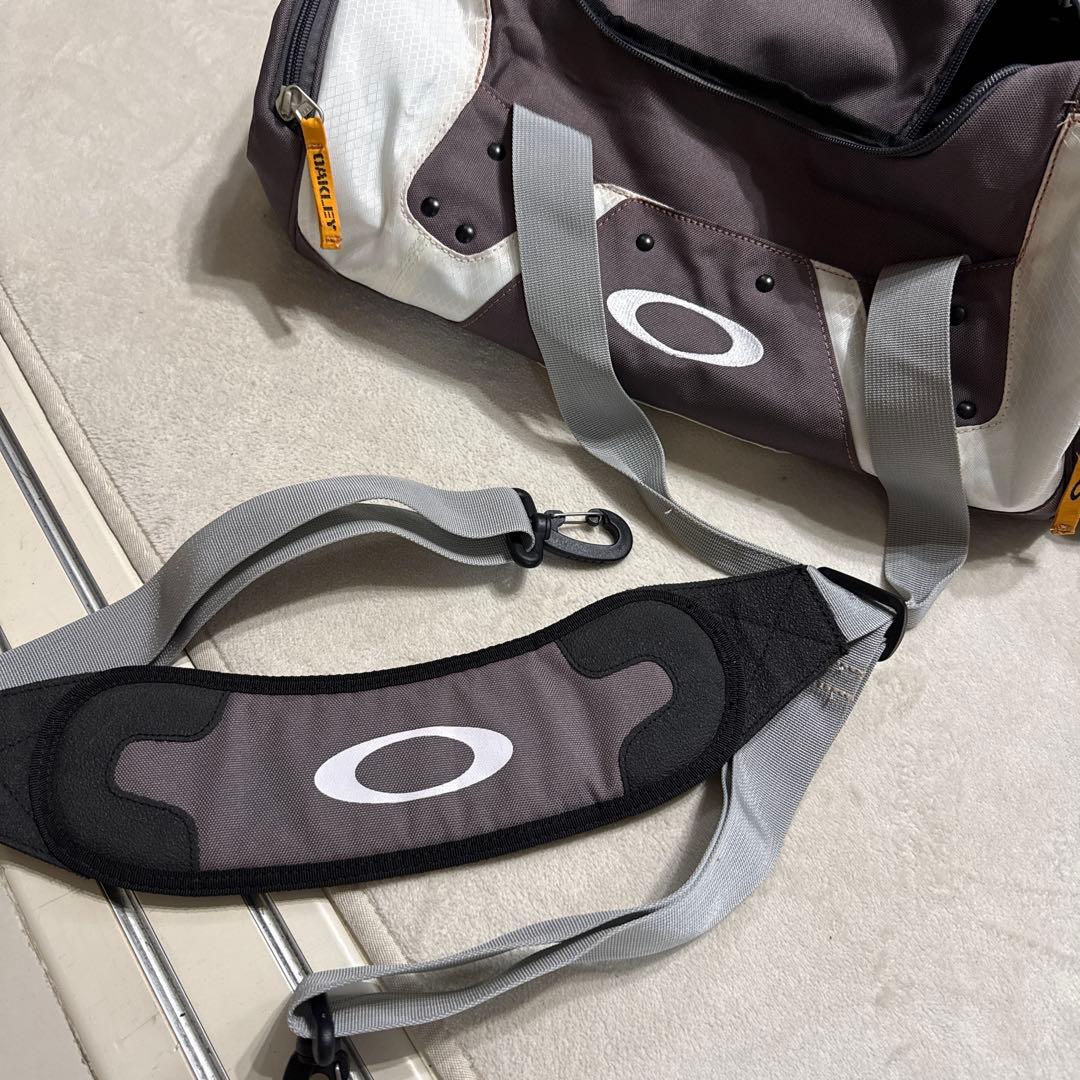 2000's OAKLEY Boston bag バイカラー y2k 刺繍