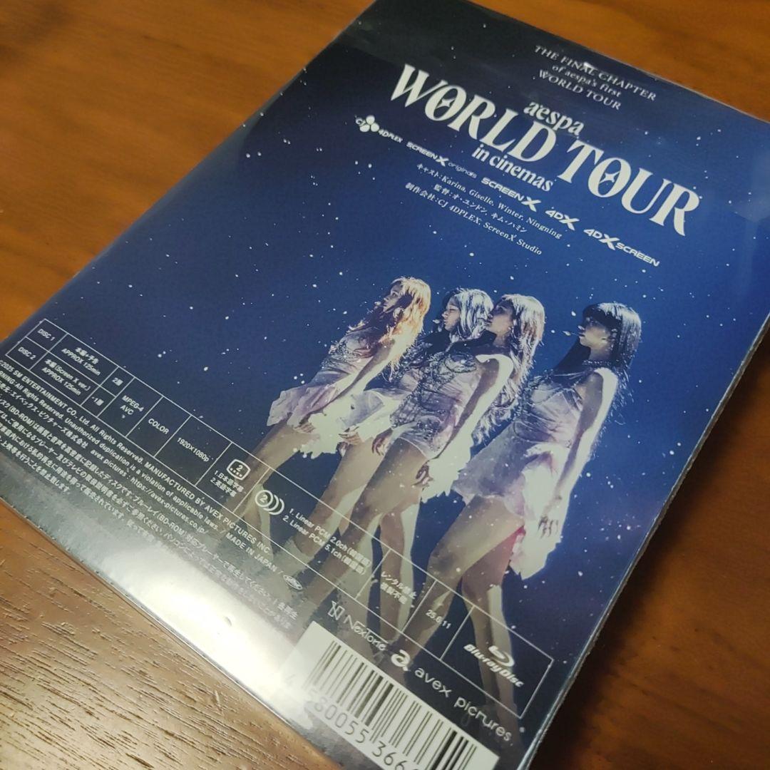 aespa: WORLD TOUR in cinemas Blu-ray　限定版