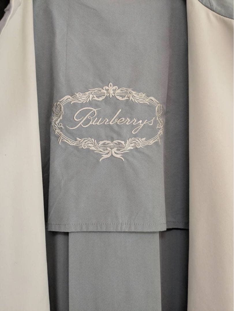 Burberry ビンテージコート 淡い水色/サイズ7