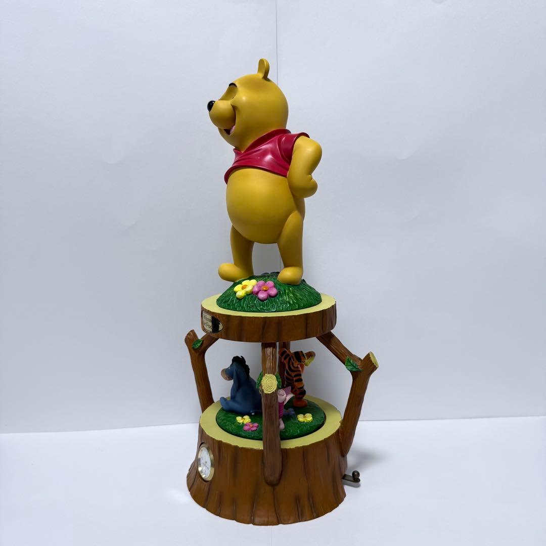 【1000個限定品】【動作確認済】くまのプーさん ハッピーオルゴールクロック