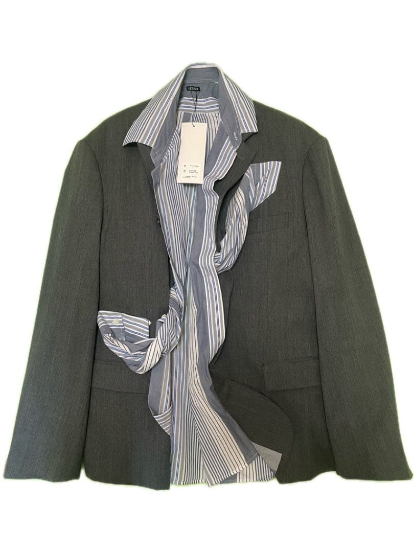 ジャケット・アウター LES SIX 25-26AW KAOS SHIRT-JACKET