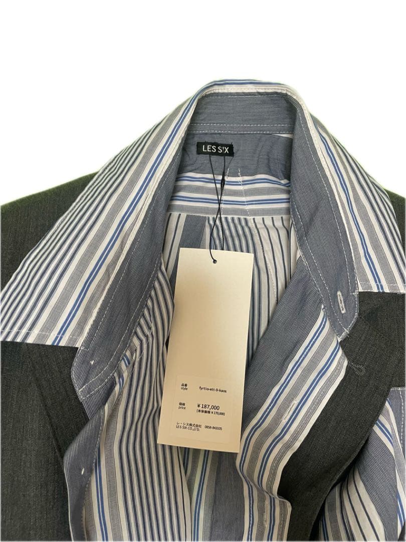 ジャケット・アウター LES SIX 25-26AW KAOS SHIRT-JACKET