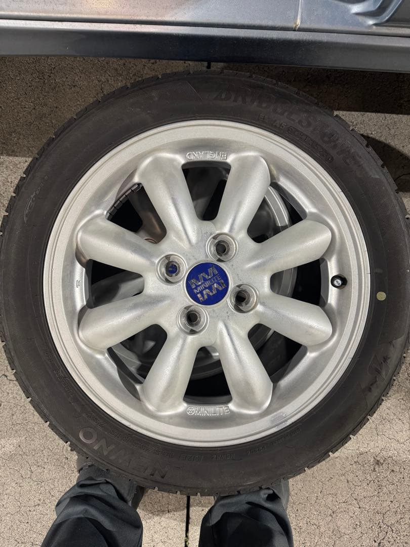 ミニライト15インチ　BSニューノ165/55R15 ４本