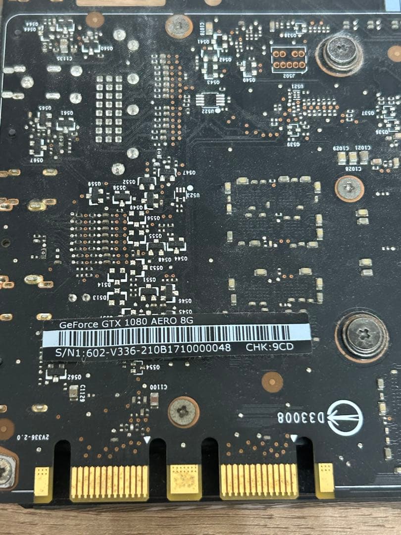 MSI AERO GTX1080 8G ゲーミングPC 自作PCグラボ　動画