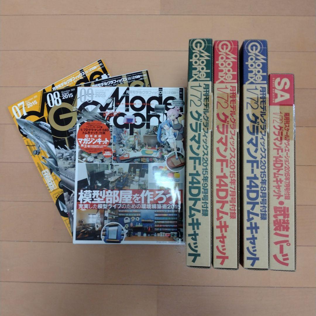 Model Graphix 2015年7,8,9月号 1/72 F-14D