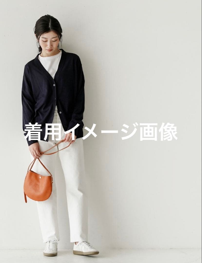 美品　マーガレットハウエル ジョンスメドレー ウール100ロングカーディガン