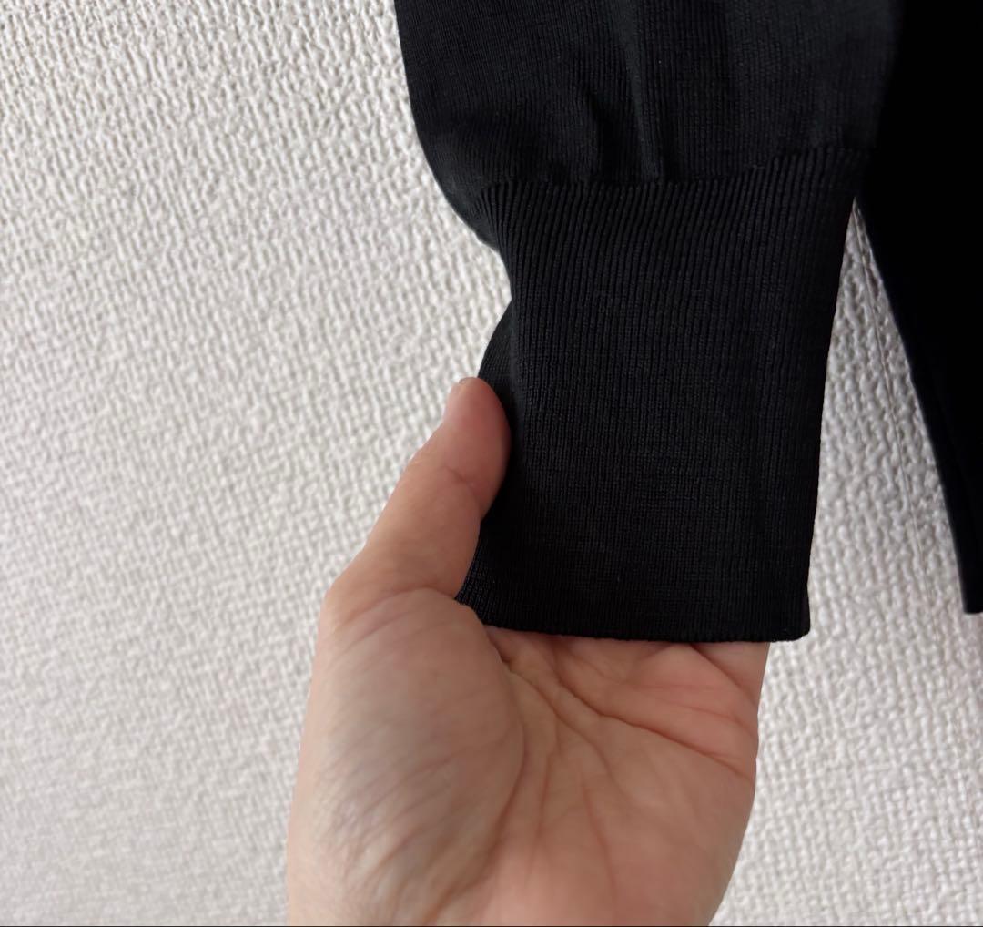 美品　マーガレットハウエル ジョンスメドレー ウール100ロングカーディガン