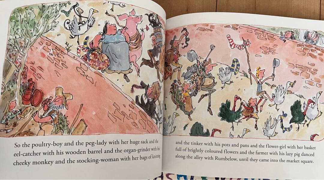 Quentin Blake作　おすすめ　英語絵本　10冊　セット