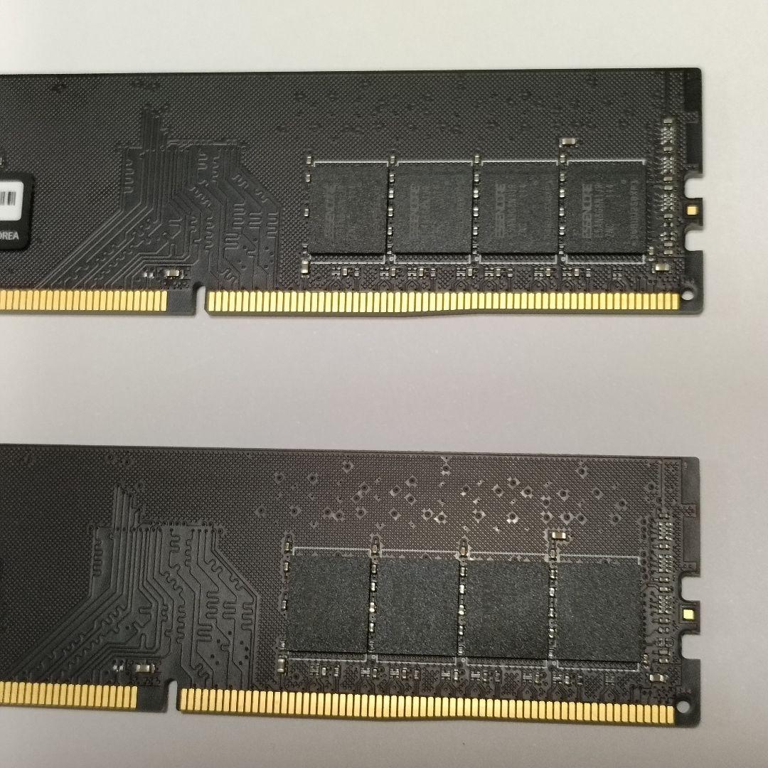 KLEVV DDR4-2666 8GB ✕ 2枚　16GB メモリ