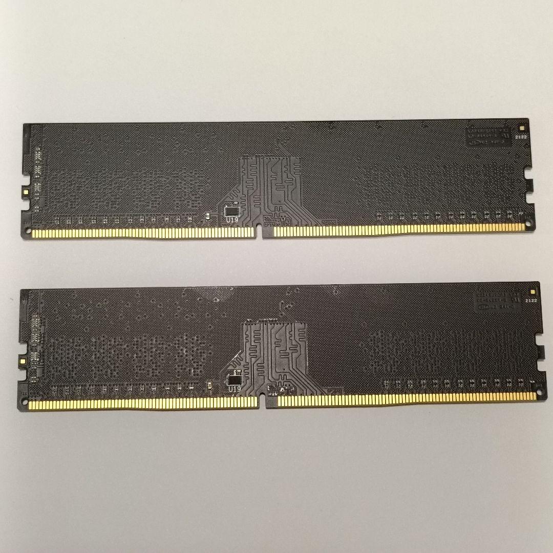KLEVV DDR4-2666 8GB ✕ 2枚　16GB メモリ