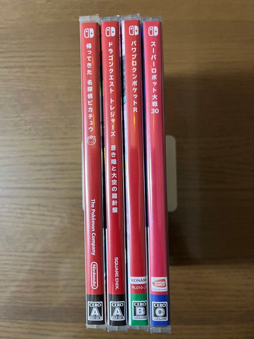 【新品未開封】ニンテンドースイッチ　ソフト4本セット