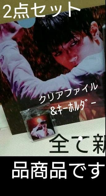 三浦春馬　NightDiver初回限定盤タワレコ特典クリアファイル&キーホルター