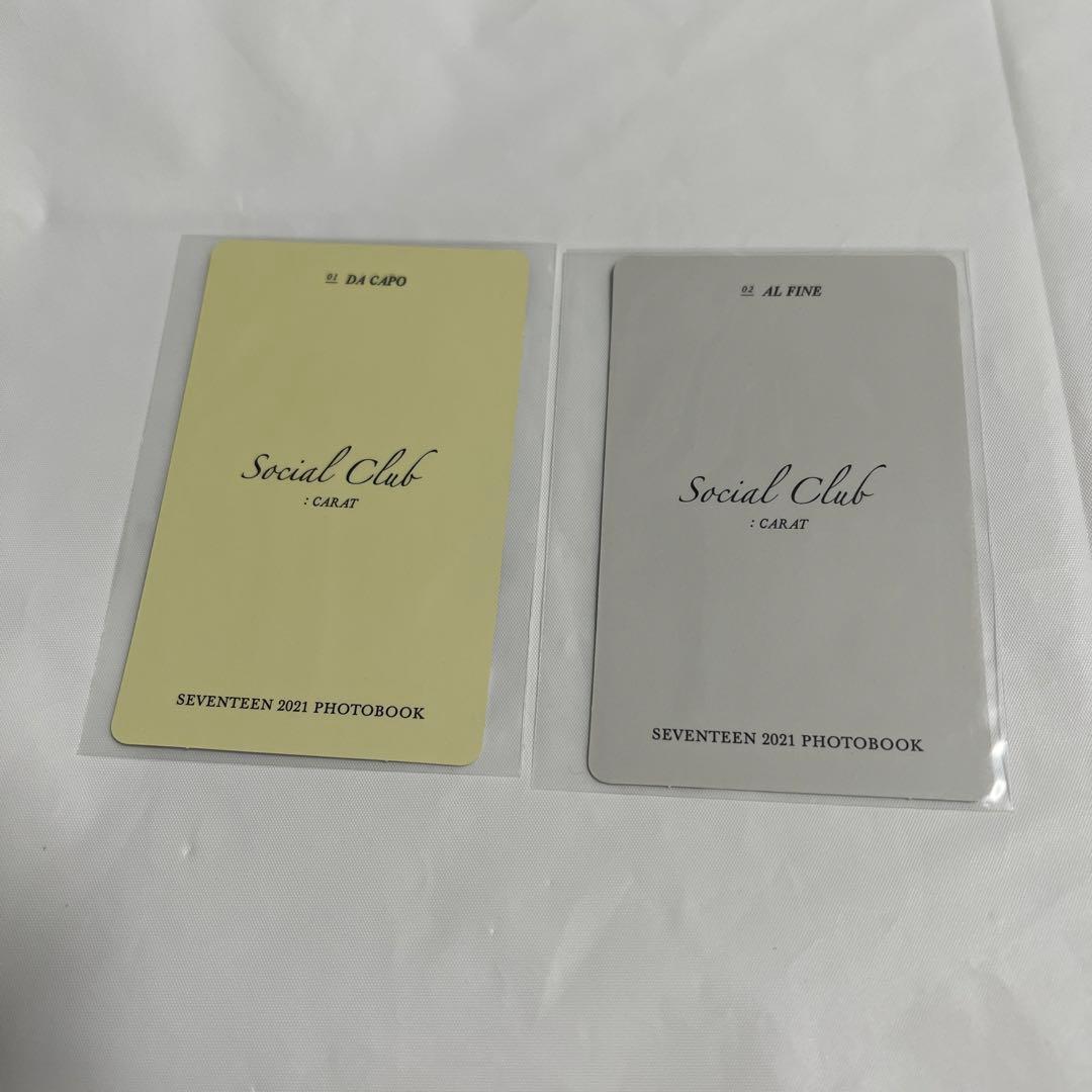 SEVENTEEN ジョンハン social club ソーシャルクラブ トレカ