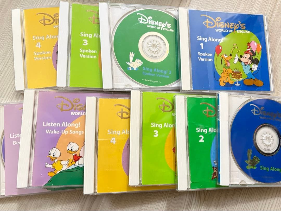 週末セール　DWE シングアロングCD.DVD ディズニー英語システム