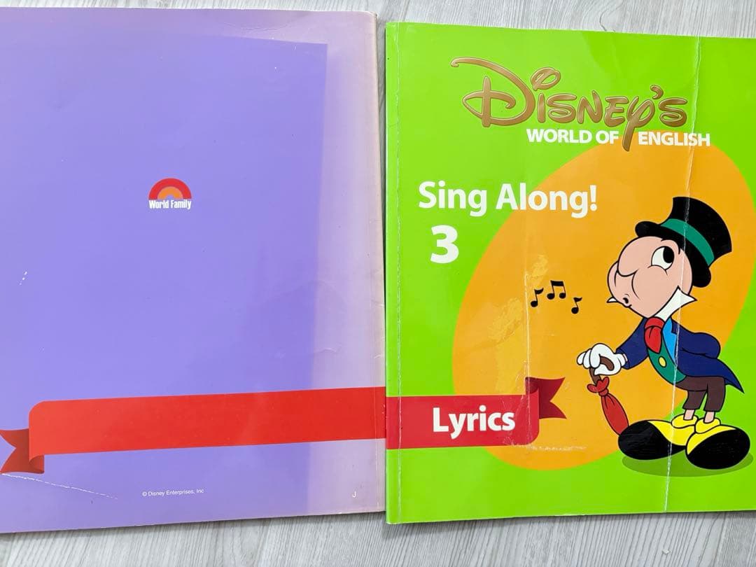週末セール　DWE シングアロングCD.DVD ディズニー英語システム