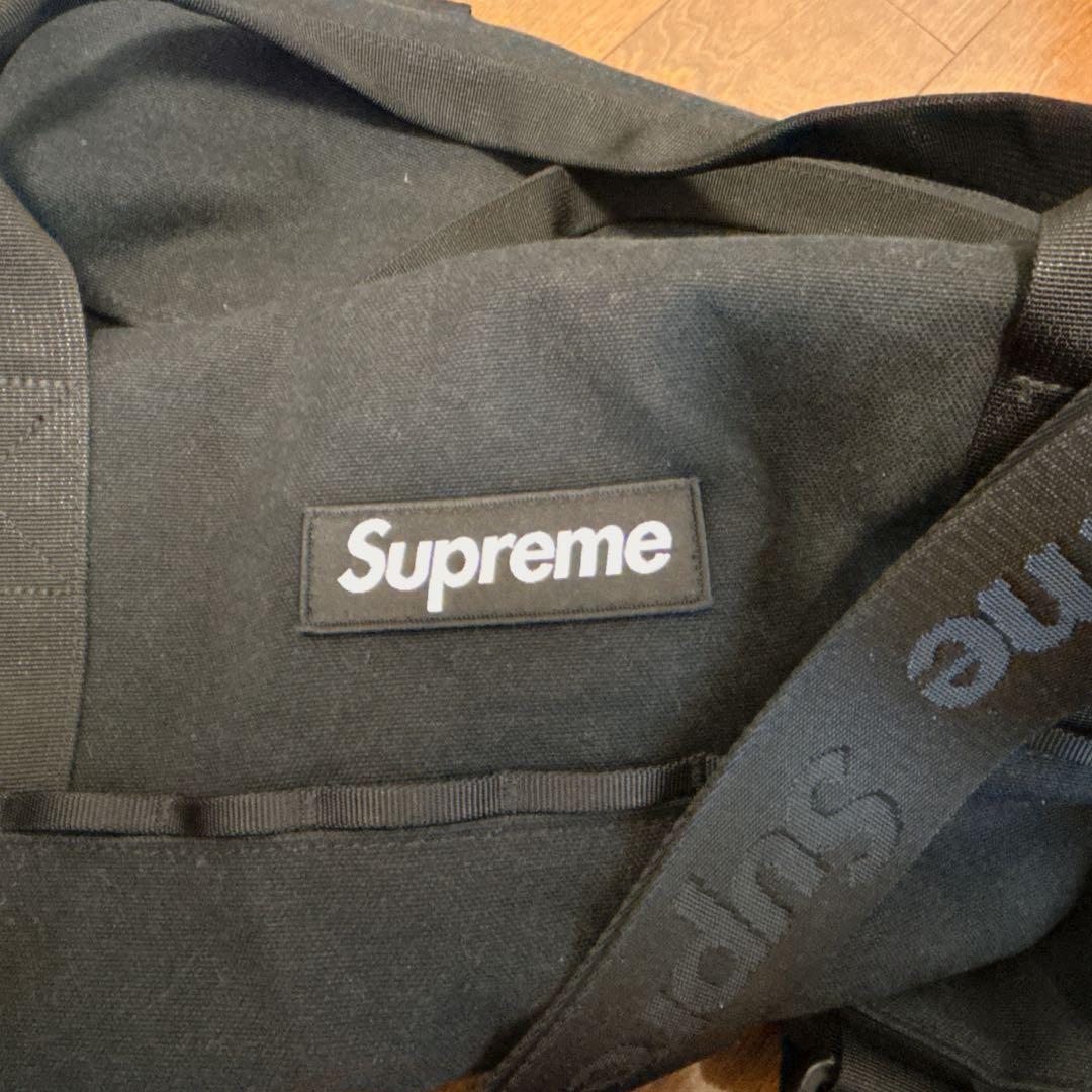 Supreme 25SS Duffle Bag \"Black\" ボストンバッグ