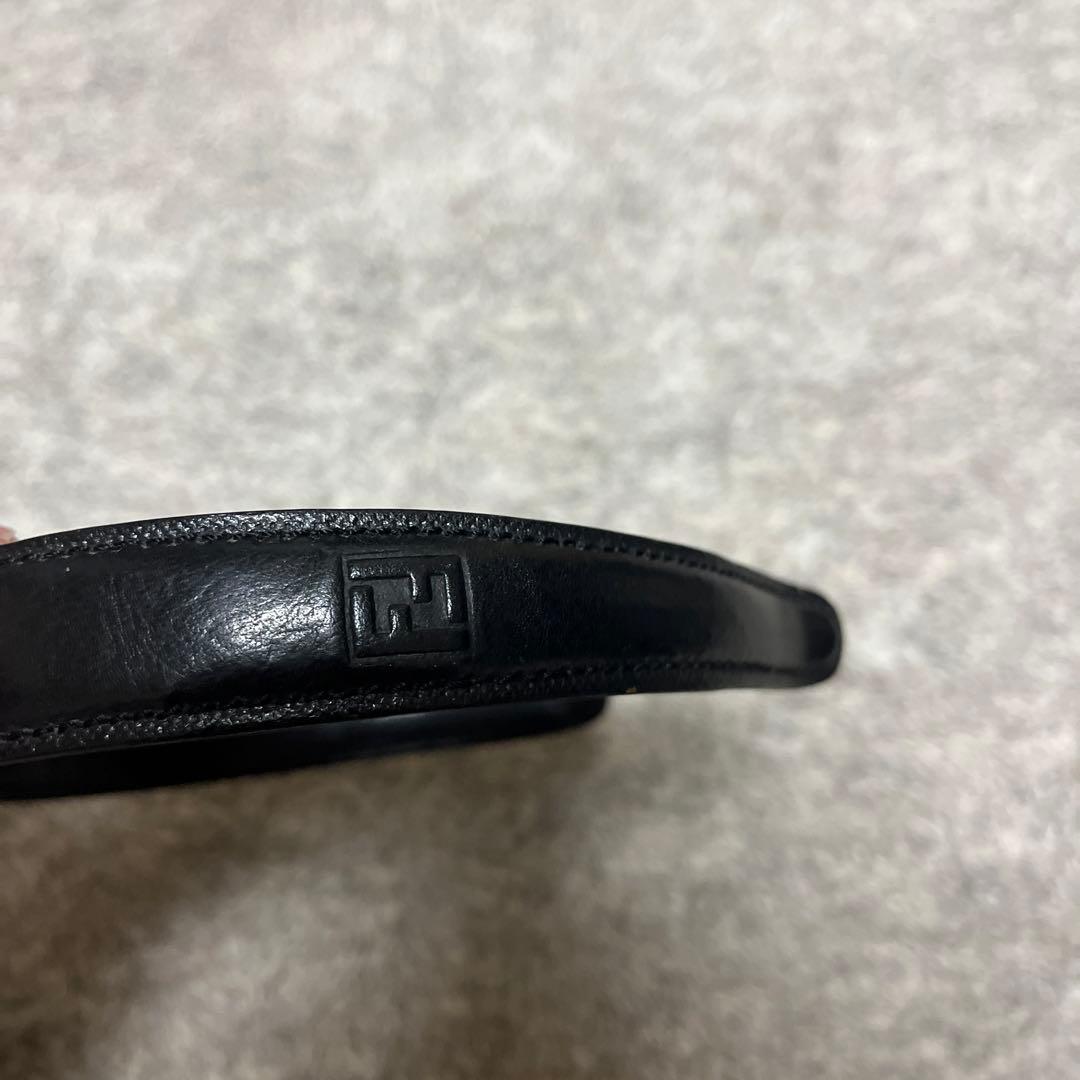 ✨美品【FENDI フェンディ】カチューシャ/レディース/ブラック