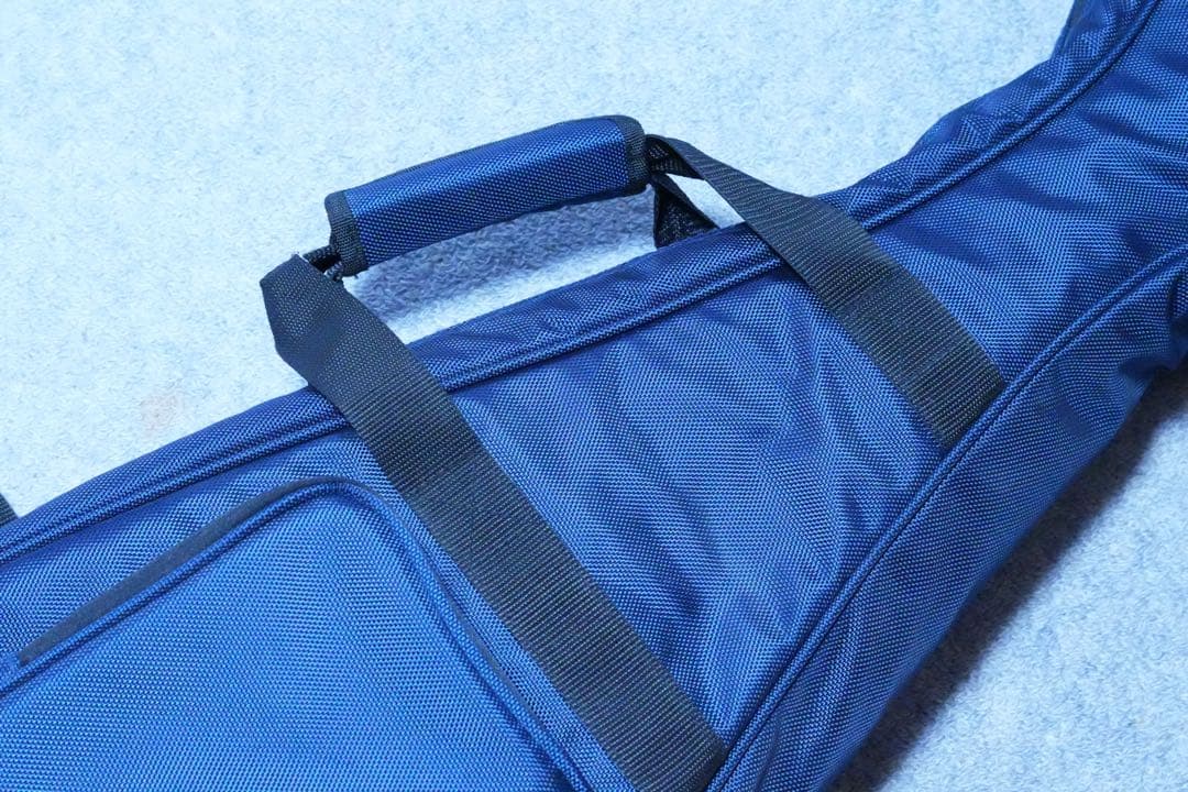三味線　ケース　カバー　リュックケース　1680D　細棹・中棹　紺
