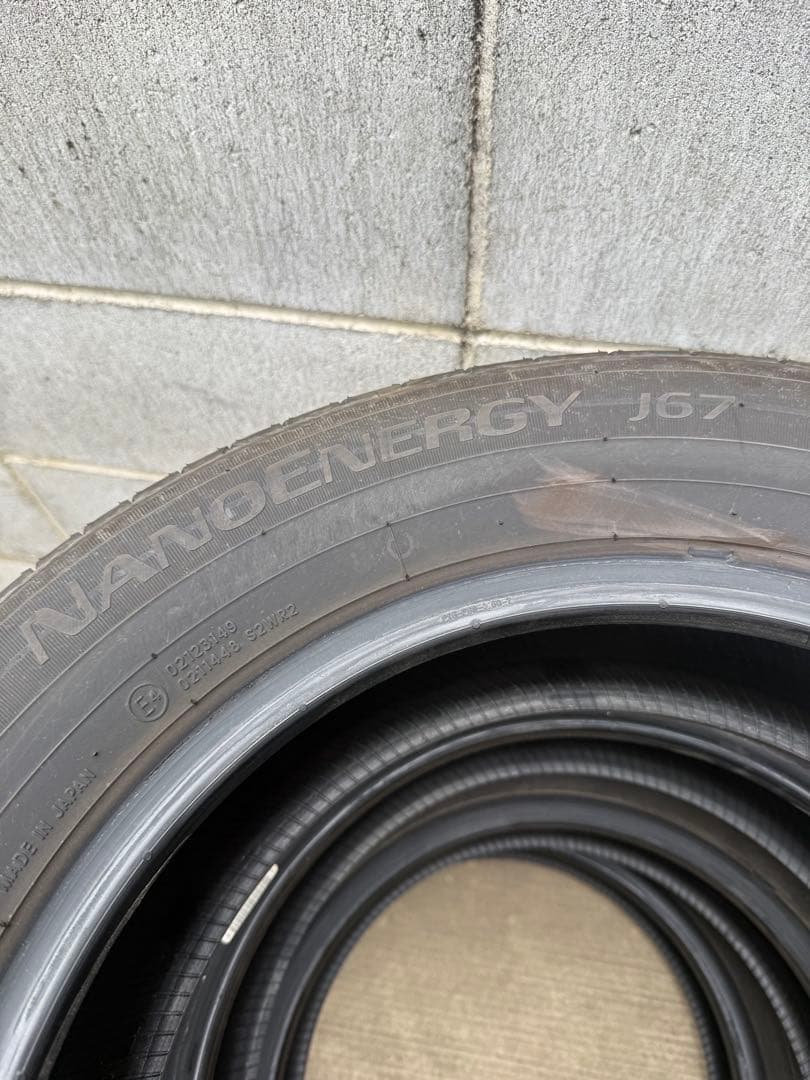 トーヨー NANOENERGY 185/65R15 4本 2022年製 バリ溝