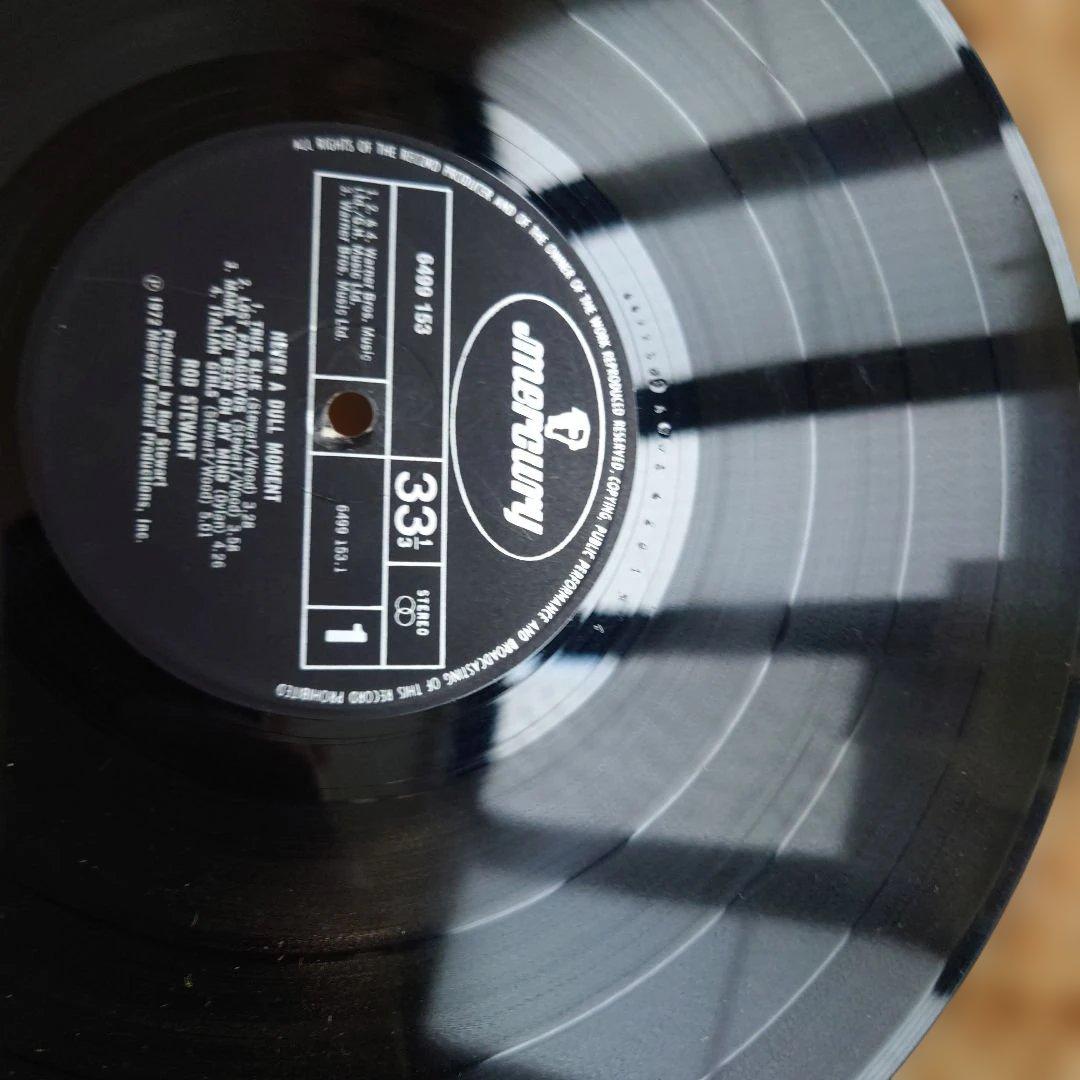 UK初回盤Rod Stewart Never A Dull Moment