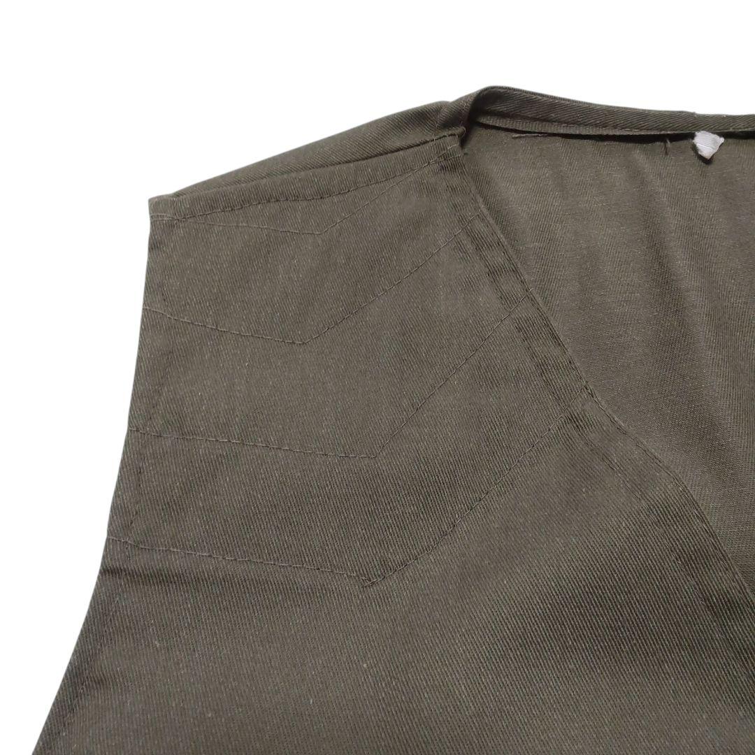50-60s フレンチミリタリー ワーク ベスト ユーロヴィンテージ