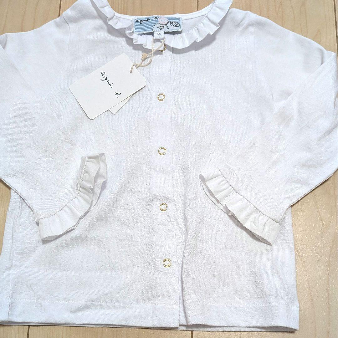 新品 agnes b トップス ジャンパースカート セット 90