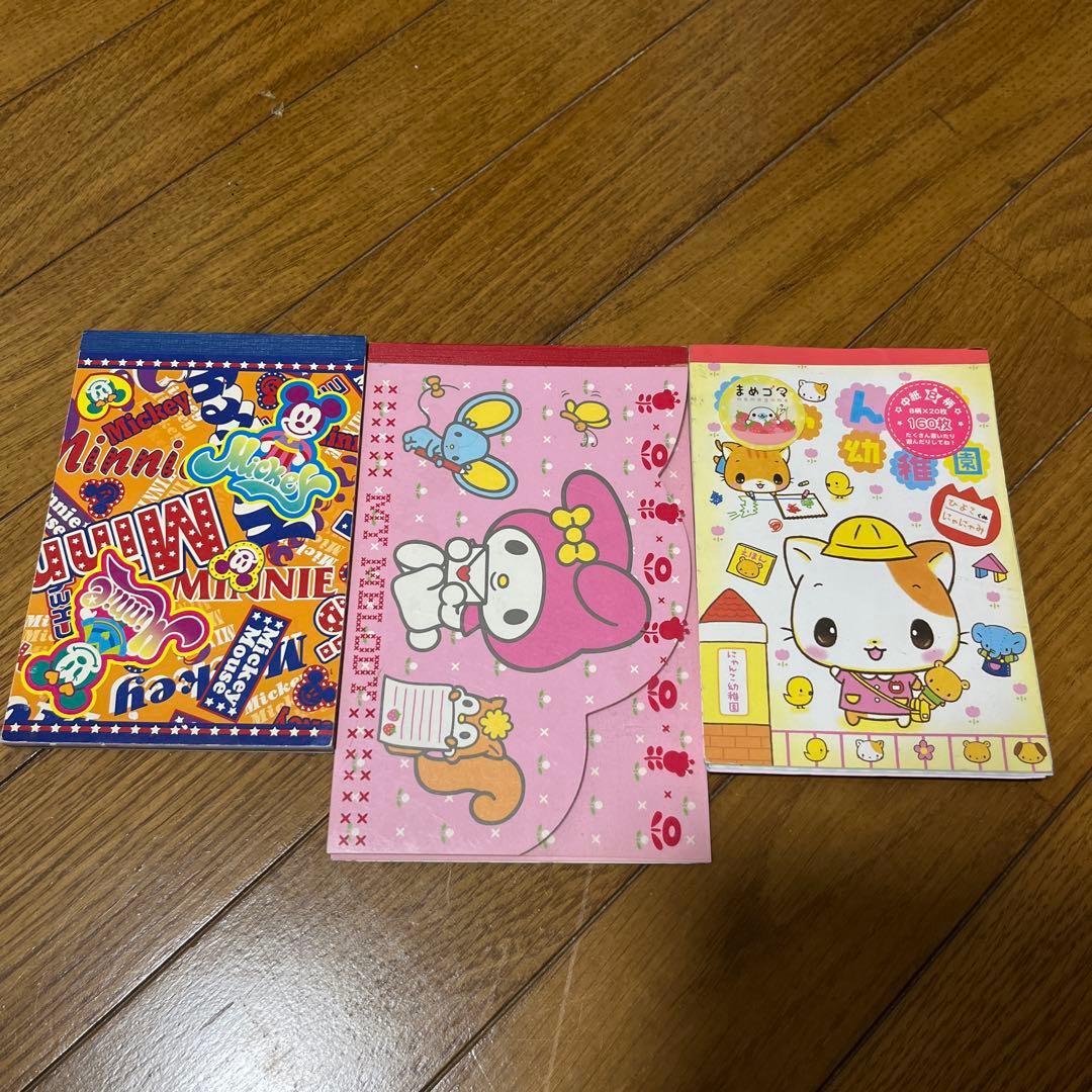 平成レトロ　メモ帳セット①