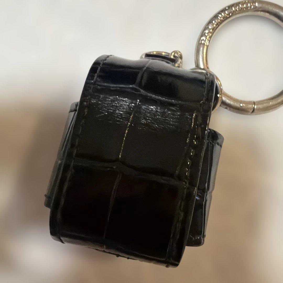 BALENCIAGA ブラック イヤホンケース キーホルダー