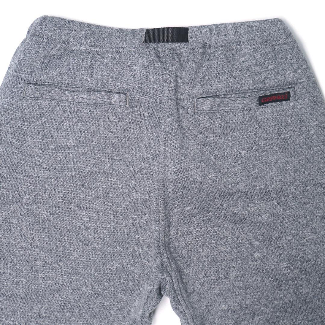 GRAMICCI KNIT FLEECE NARROW PANTS【M】グレー