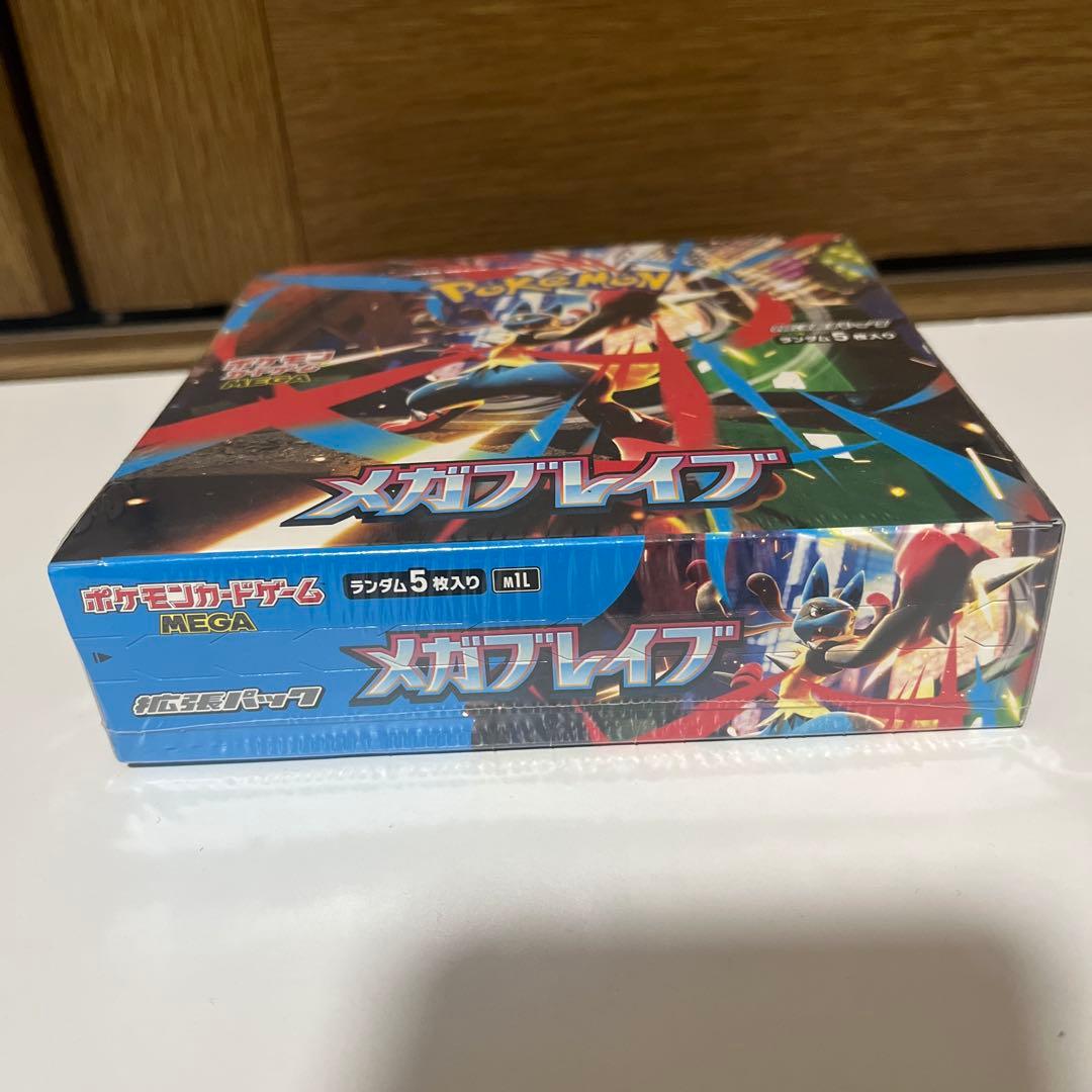N*u様 ポケカ box メガブレイブ 新品未開封シュリンク付き商品