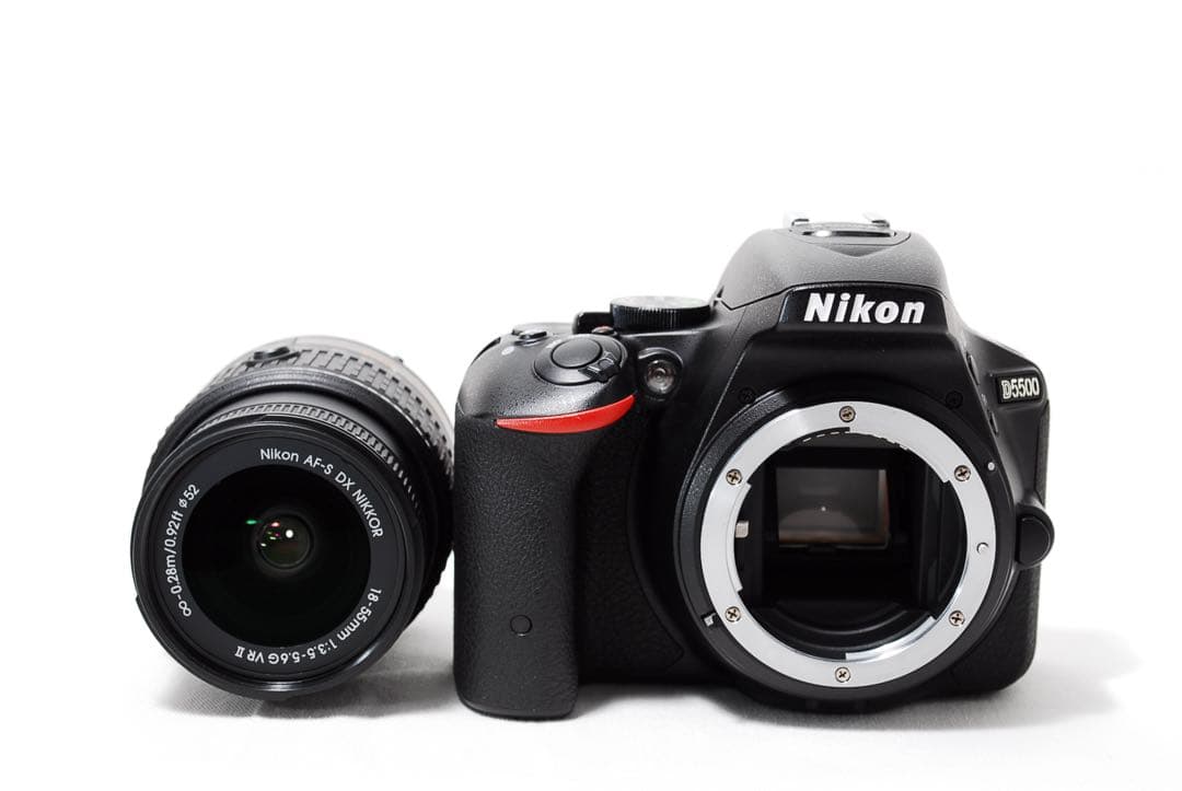 新品級 Nikon D5500 Wi-Fi搭載 スマホ転送 ショット数5270回