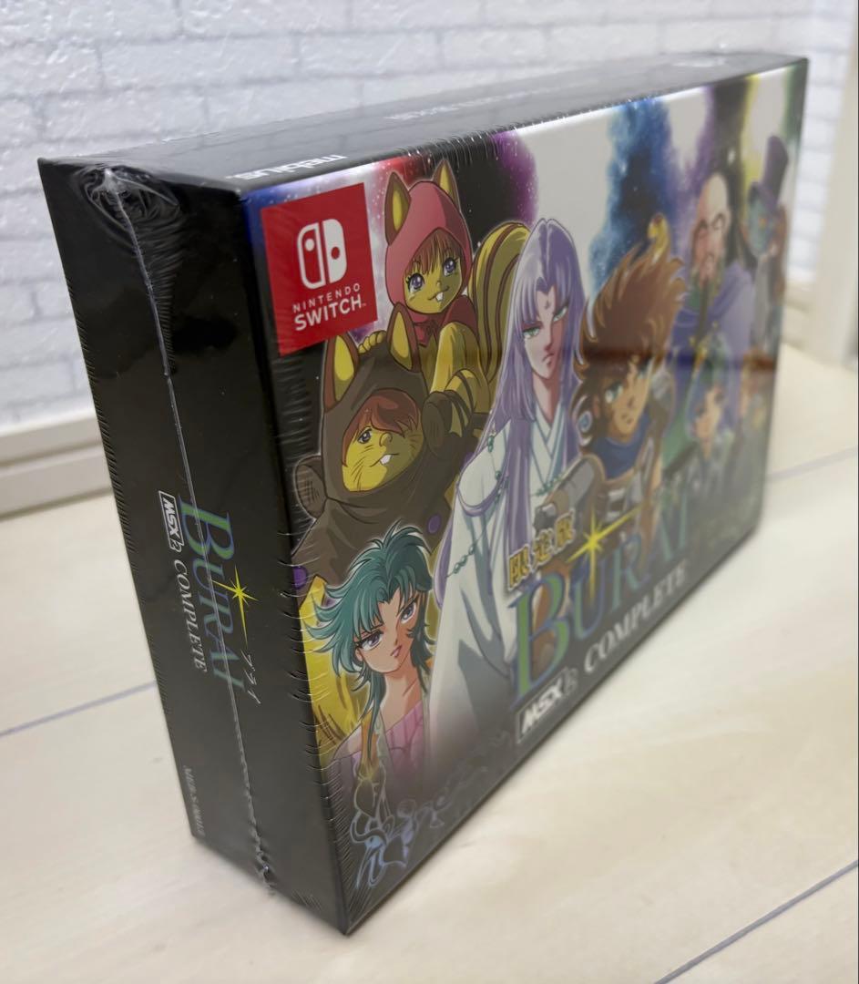 BURAI MSX2コンプリート 限定版 -Switch 限定特典3種 同梱