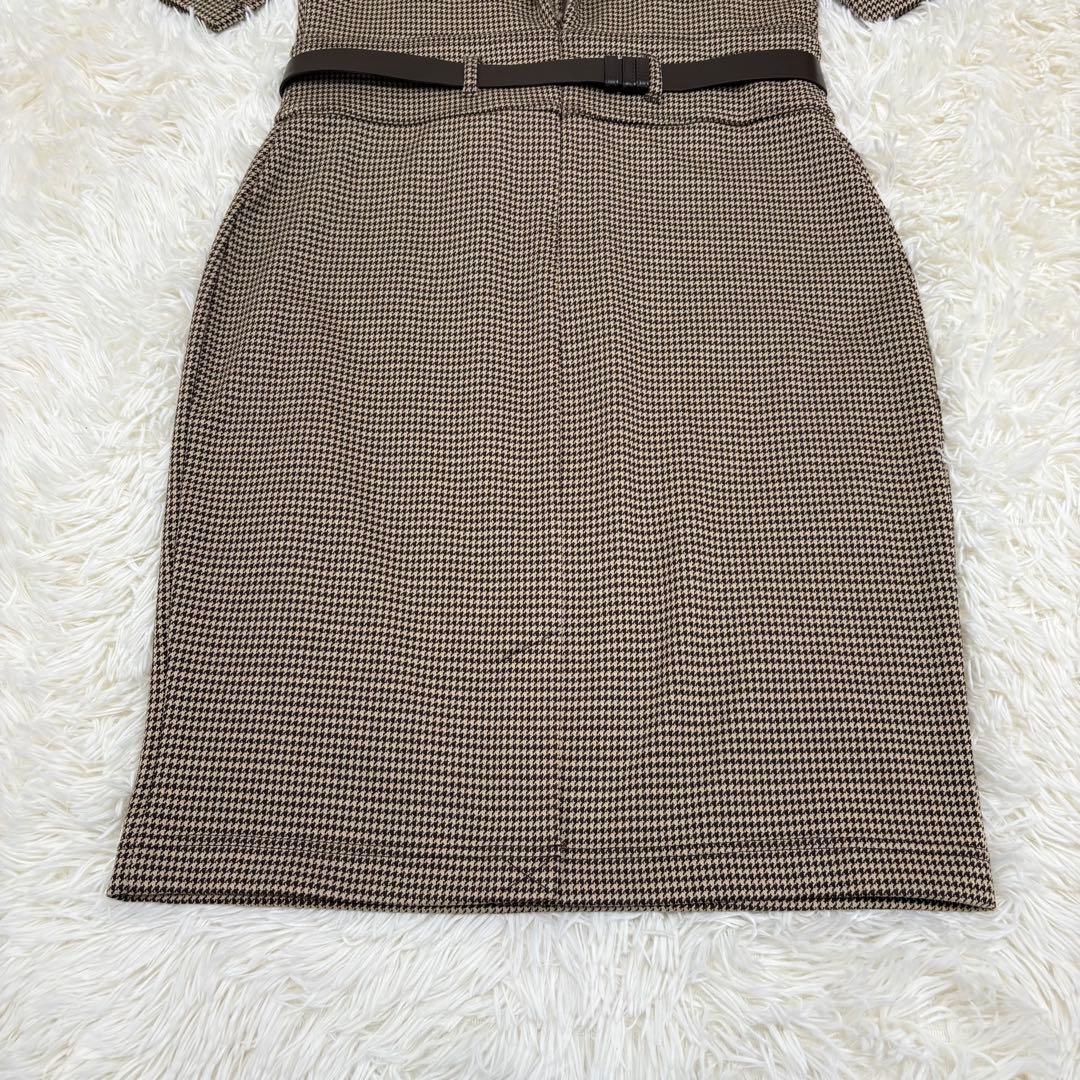 LAUREN RALPH LAUREN ダブルニット ジャカード ドレス