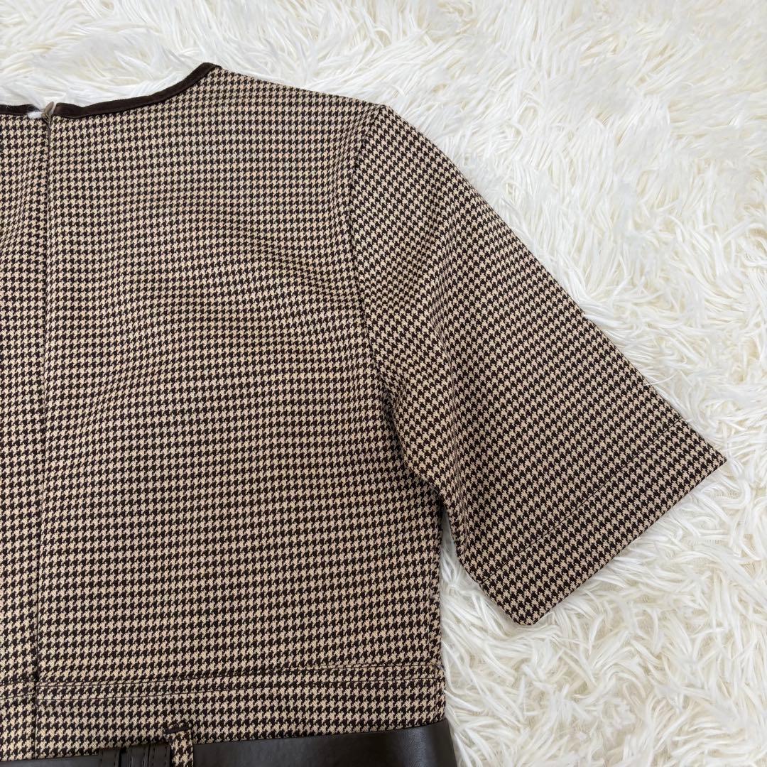 LAUREN RALPH LAUREN ダブルニット ジャカード ドレス
