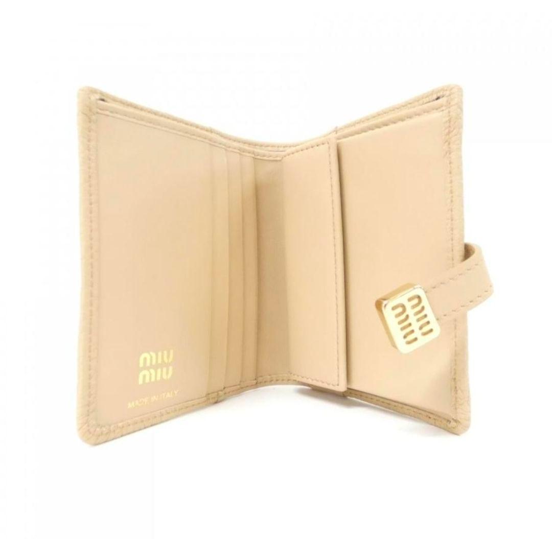 明日まで値下げ【極美品】MIU MIU(ミュウミュウ) 5MV204 財布