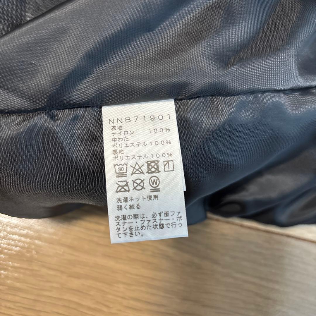 THE NORTH FACE ベビー用ダウン ネイビー