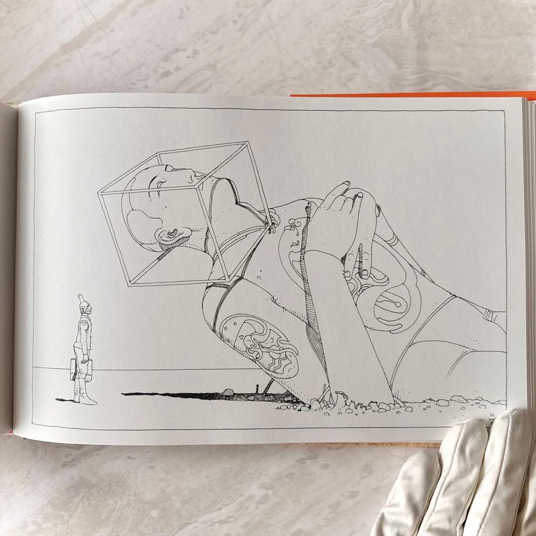 B砂漠の40日間 メビウス MOEBIUS 画集