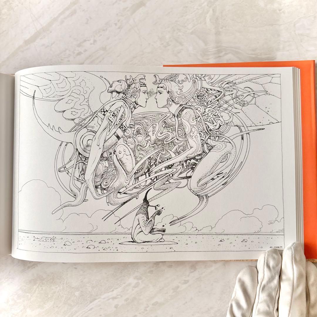 B砂漠の40日間 メビウス MOEBIUS 画集