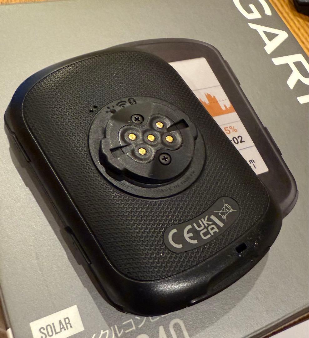 GARMIN EDGE 840 SOLERサイコン使用少　付属品未使用