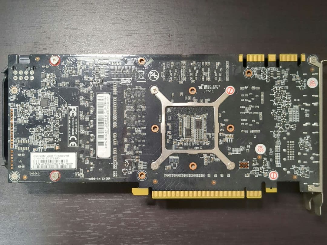 【動作品】Palit GTX 1070 Ti 8GB DUAL
