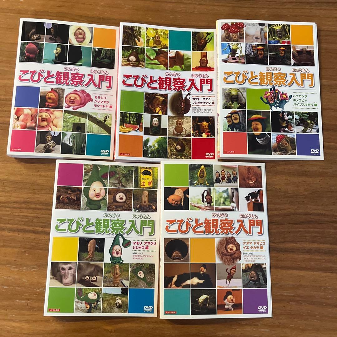 こびと観察入門 DVD 5枚セット