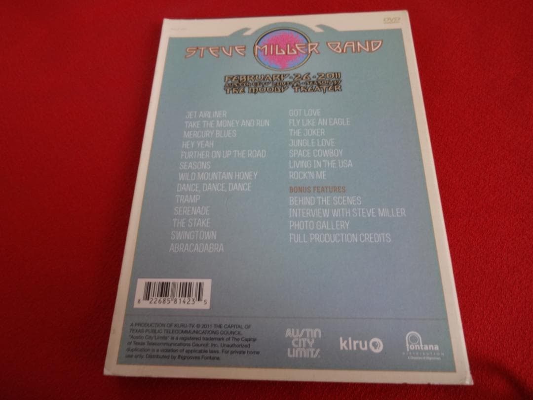 ■Steve Miller Band Live at Austin C【DVD】